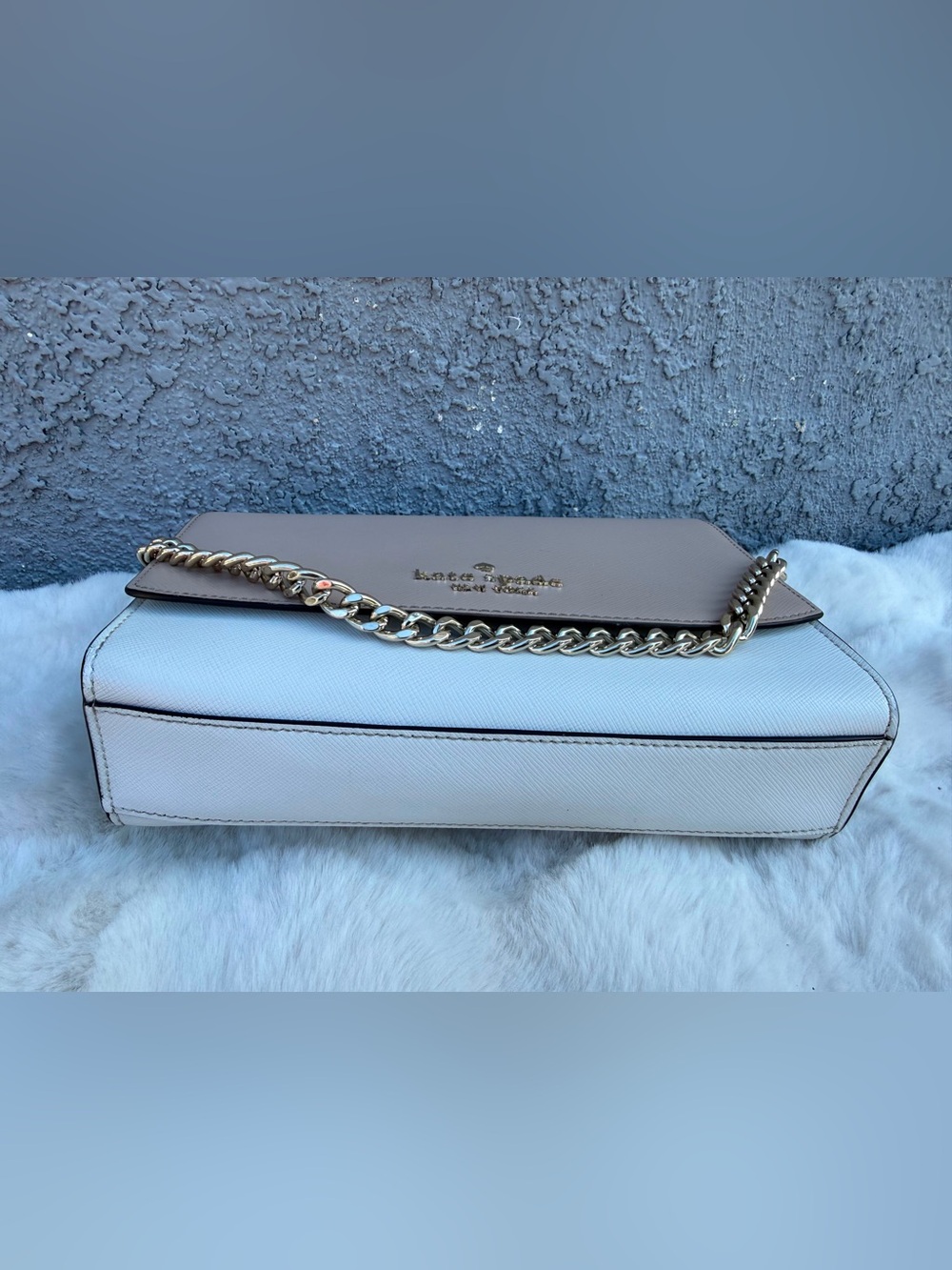 kate spade Taupe & Cream Two-Tone Crossbody Bag - Picture 4 of 16